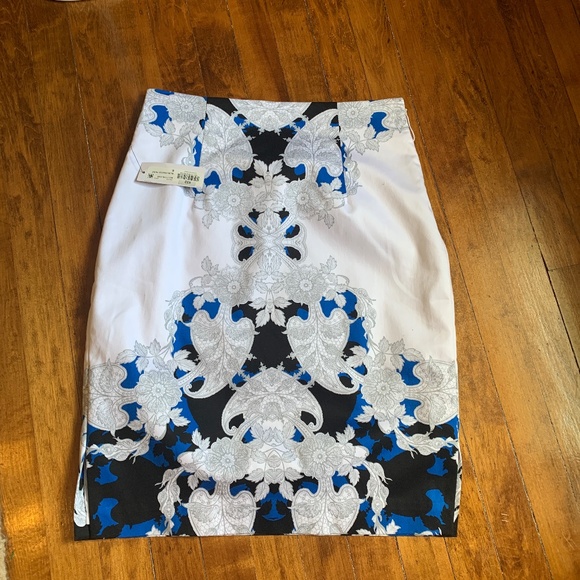 Worthington side‎ zip fully lined pencil skirt. Net. Retail 45 - Picture 1 of 6